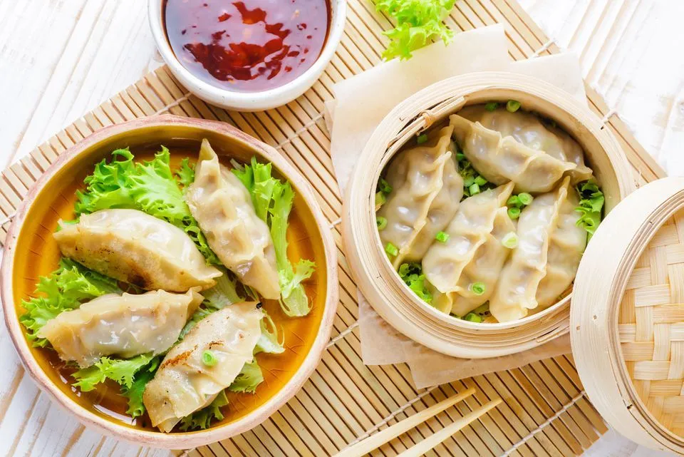 Koreanische Rindfleisch-Dumplings (Mandu oder Mandoo)