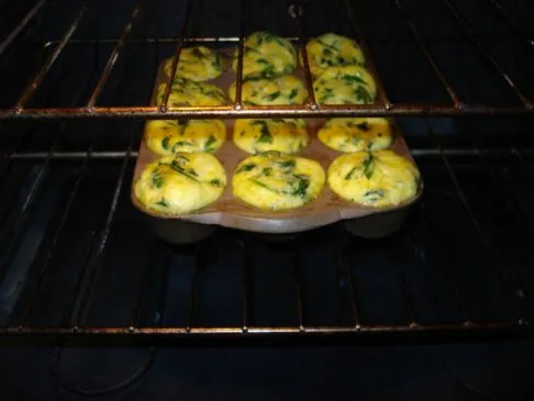 Spinat-Quiche-Muffins