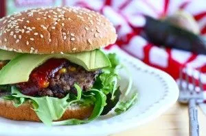 Schwarze Bohnen Burger