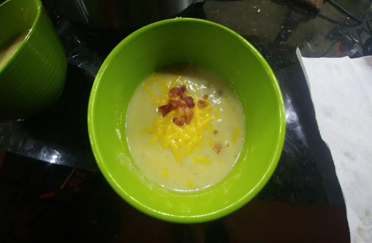 Iljewel Instant Pot Geladene Blumenkohlsuppe