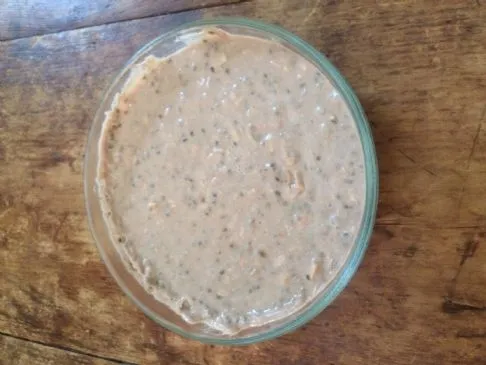 Kokos-Schokoladen-Chia-Pudding