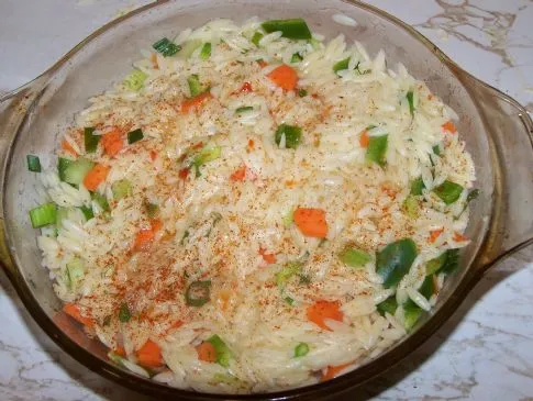 Orzo-Pastasalat