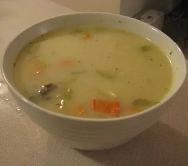 Hühnernudelsuppe