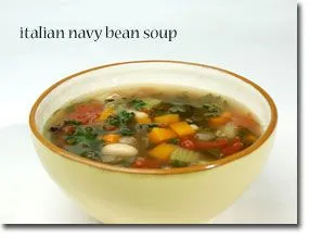 Italienische Navy-Bohnen-Suppe mit Rosmarin (WHFoods)