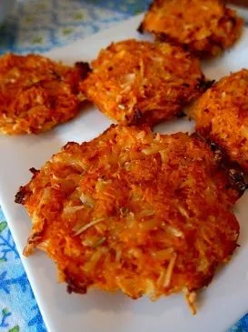 Käse-Süßkartoffel-Chips
