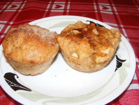 Leichtere Apfelknödel-Muffins