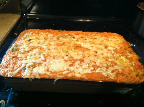 Spaghetti-Kürbis-Auflauf