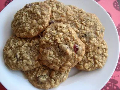 Cranberry-Orange-Haferkekse