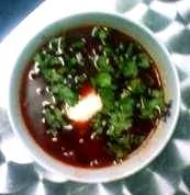 Russischer Borschtsch, auf Bohnenbasis