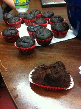 Ghirardelli Dunkle Schokoladen-Brownie-Mix Schwarze Bohnen-Brownies