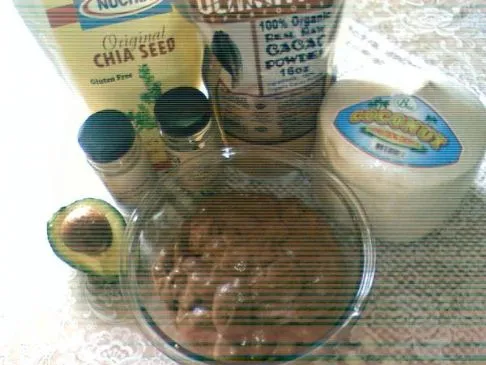 Roher Ch-Ch-Chia-Bananenpudding