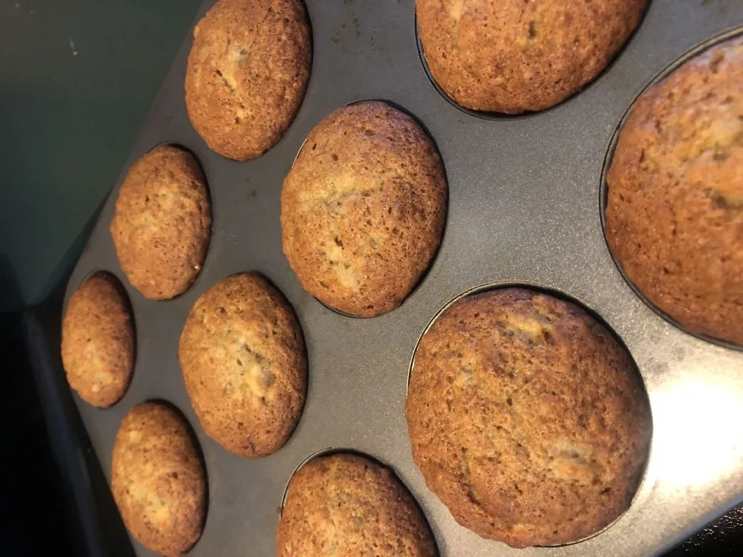Einfache Bananenmuffins