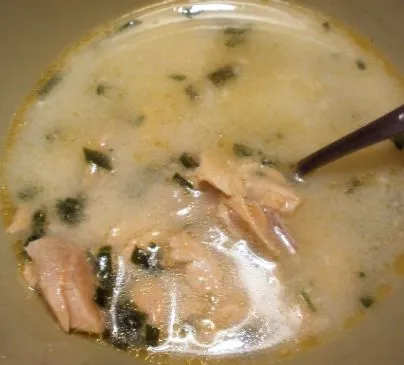 Lachs-Suppe