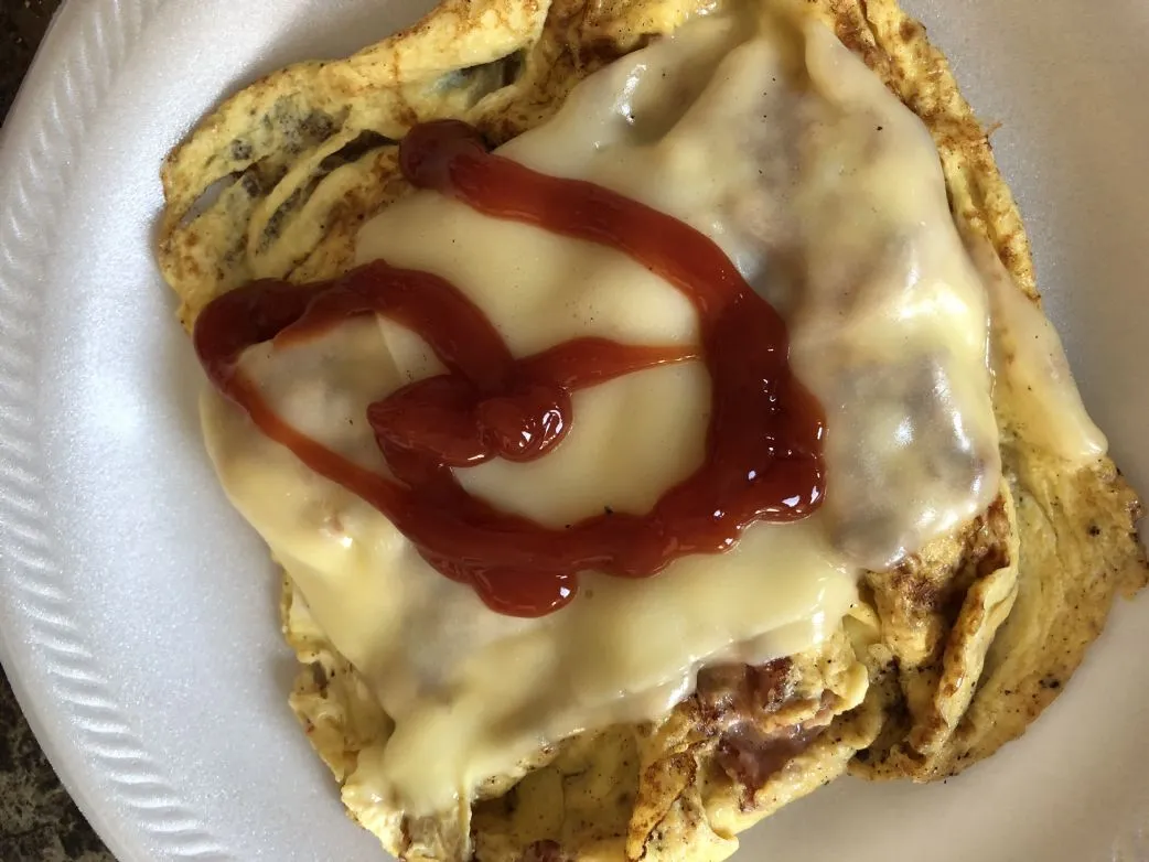 Schinken-Käse-Omelette