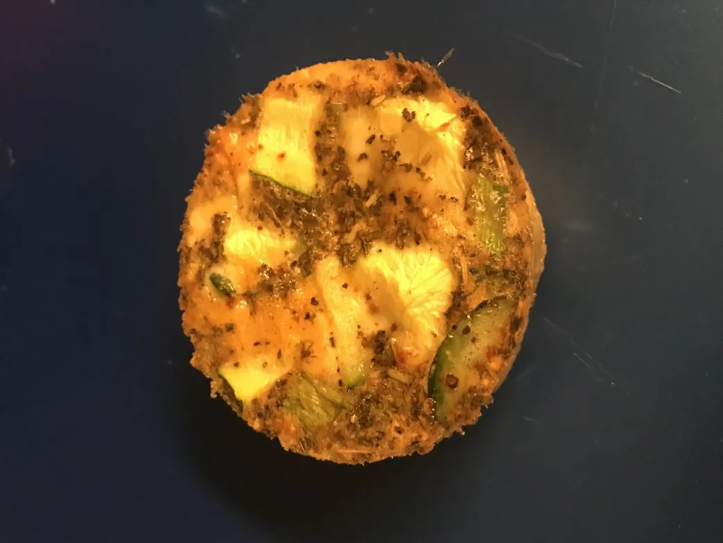 Eier- und Zucchini-Muffins