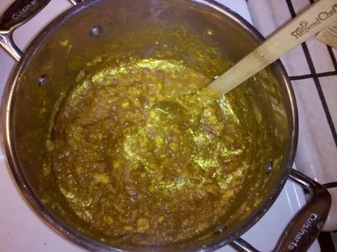 Kürbis-Hirse oder Bulgur vegetarisches Chili