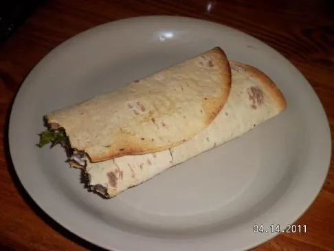 Schwarze Bohnen Wrap