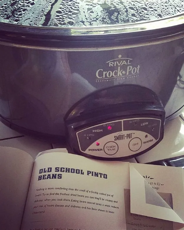 Old School Pinto Bohnen