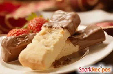 Zimt-Schokoladen-Shortbread