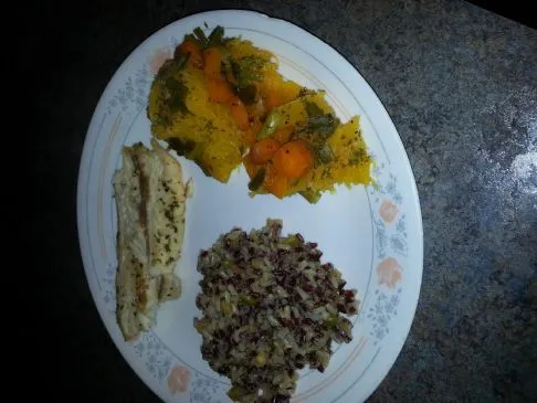 In der Pfanne gebratene Tilapia