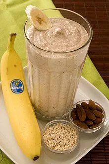 Bananen-Hafer-Power-Shake