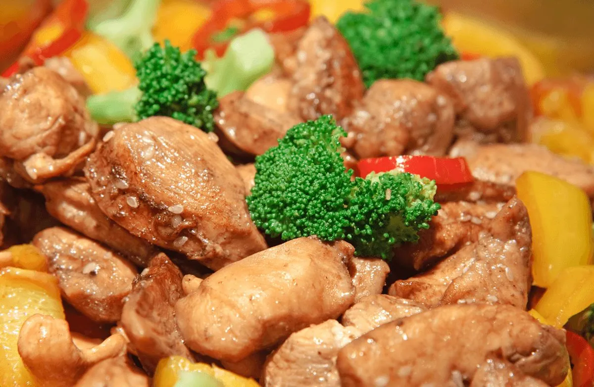 Honig-Hühnchen-Pfanne