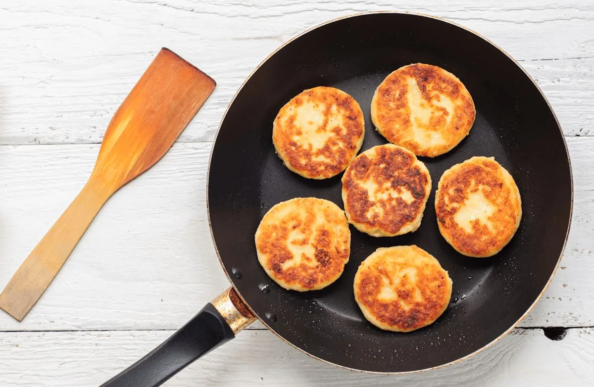 Quark-Haferflocken-Pfannkuchen