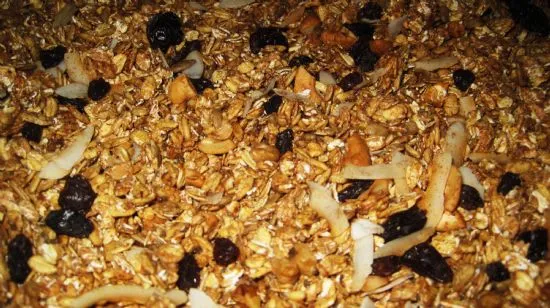 Bananen-Nuss-Granola