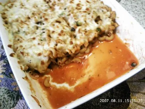 Schnelle Pasta-Auflauf