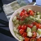 Gurken-Tomaten-Salat