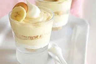 Bananen-Pudding-Parfaits