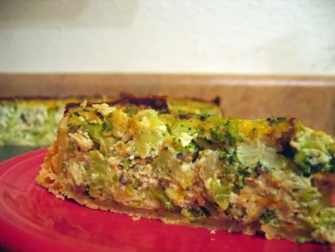 Tofu-Brokkoli-Quiche