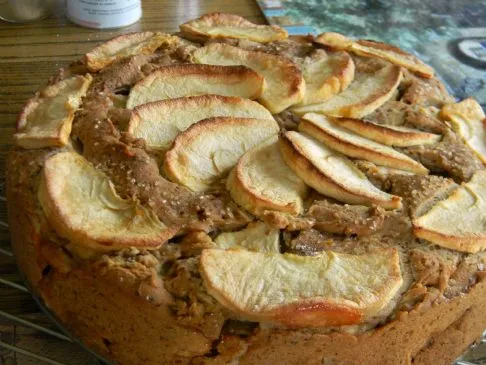 GFCF Apfel-Kokos-Kuchen (Vegan)