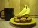 Vollkorn-Mini-Bananenmuffins