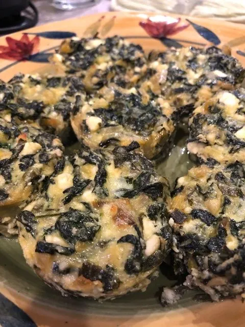 Spinat-Pie-Muffins (Atkins)
