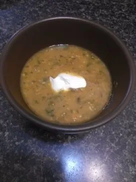 Süßkartoffel-Tomatillosuppe