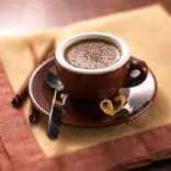 Gekühlter Espresso-Pudding