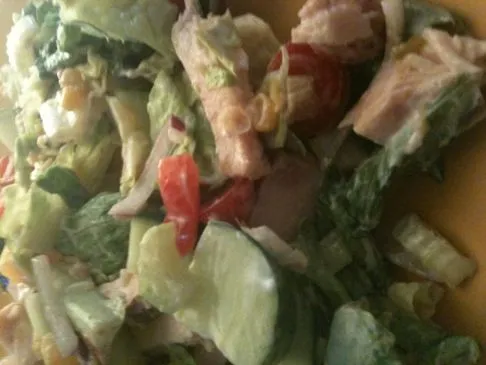Mexikanischer Hühnchensalat