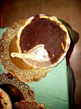 Einfacher Schokoladenstückchen-Käsekuchen