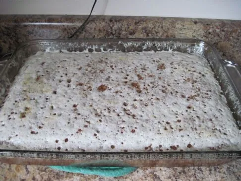 Kalorienarmer Haferkuchen mit Buttermilchglasur