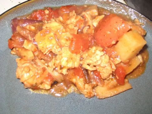 Schnell zubereitetes Italien (Hühnchen)