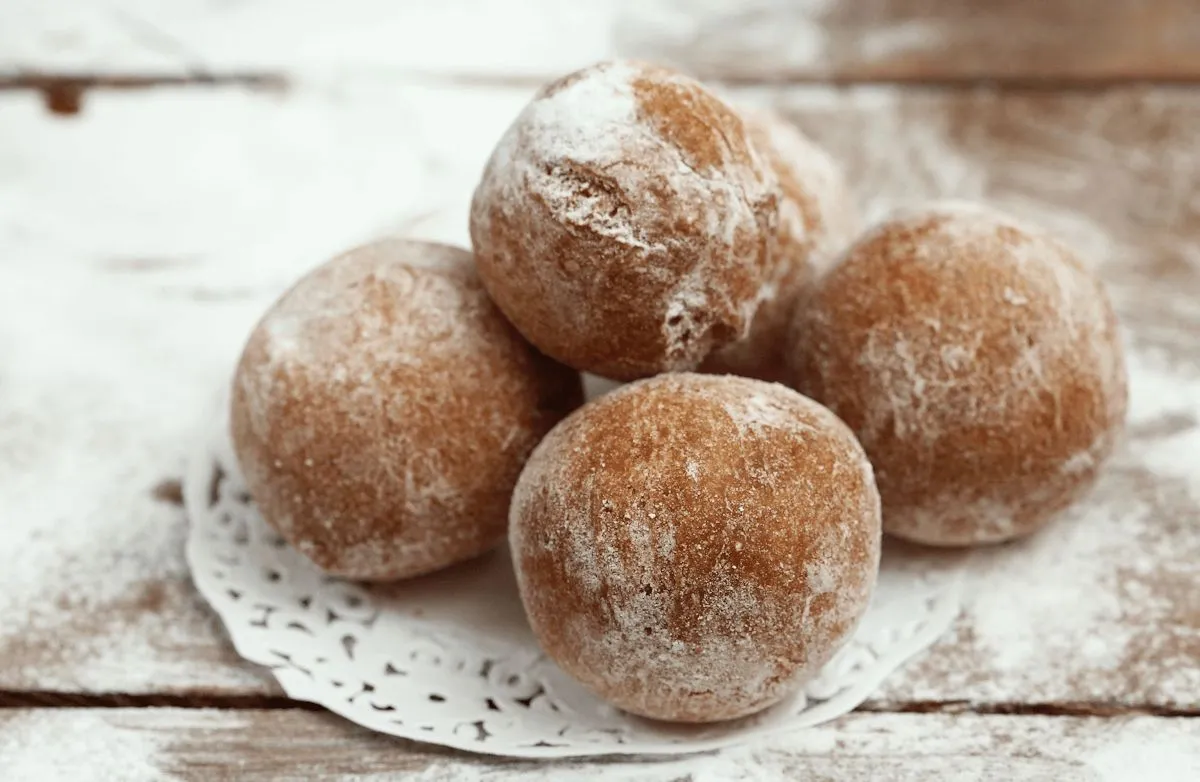 Gebackene Donutlöcher