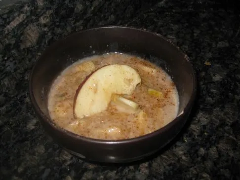 Apfel-Zimt-Haferflocken
