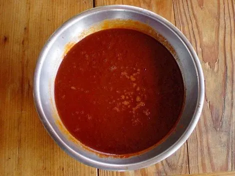 Salsa de Chile Rojo – Grundrezept für rote Chilisauce