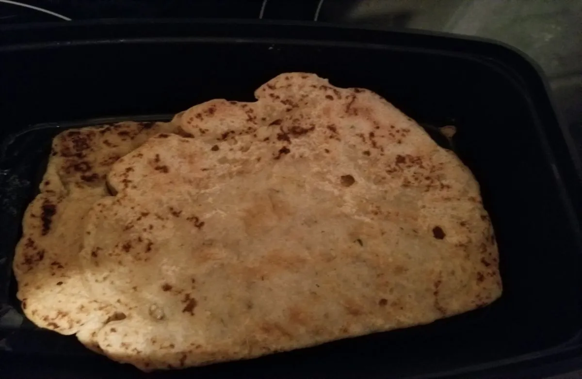 Paleo knuspriges Naan