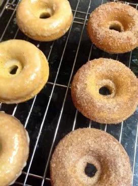 Glutenfreie/Dairy-Free Gebackene Donuts