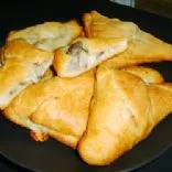 Flaky Crescent-Pilz-Taschen