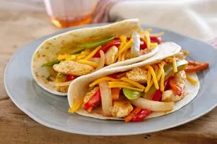 Wochentags Hähnchen-Fajitas; Kraft-Rezept