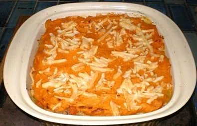 Thunfisch-Süßkartoffel-Auflauf