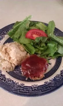 Bison- und Bohnen-Hackbraten-Muffins